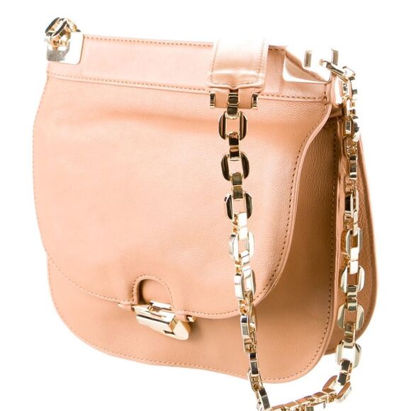TORY BURCH CROSSBODY BAG TURN-LOCK GOLD CHAIN HARDWARE - Picture 3 of 12